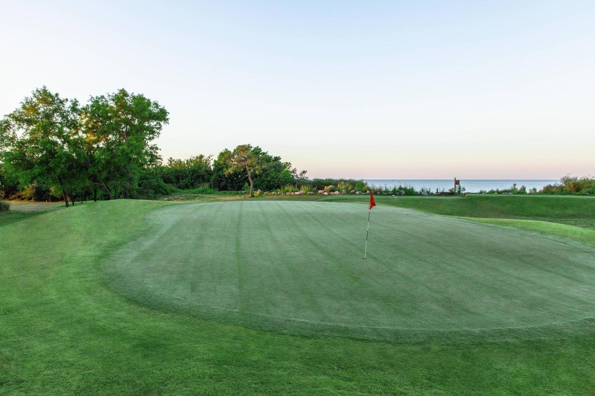 Sheraton Colonia Golf & Spa Resort Колония дел Сакременто Екстериор снимка The 18th green at the 2015 PGA Championship